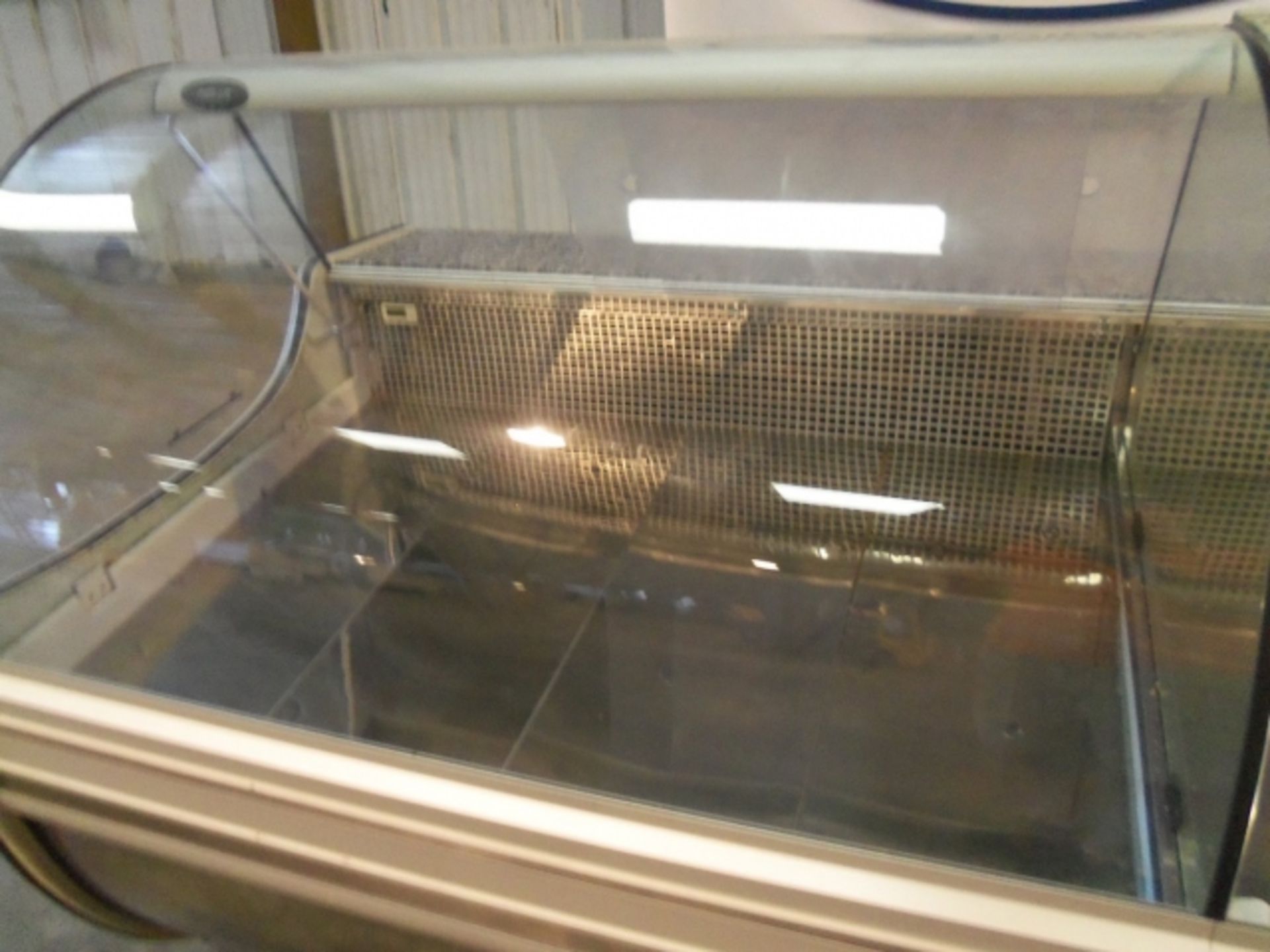 Nella Refrigerated 2 Section Deli Case, Model: W 12 SGS, Overall Dimensions: 93"L x Rig Fee: $150 - Image 2 of 6