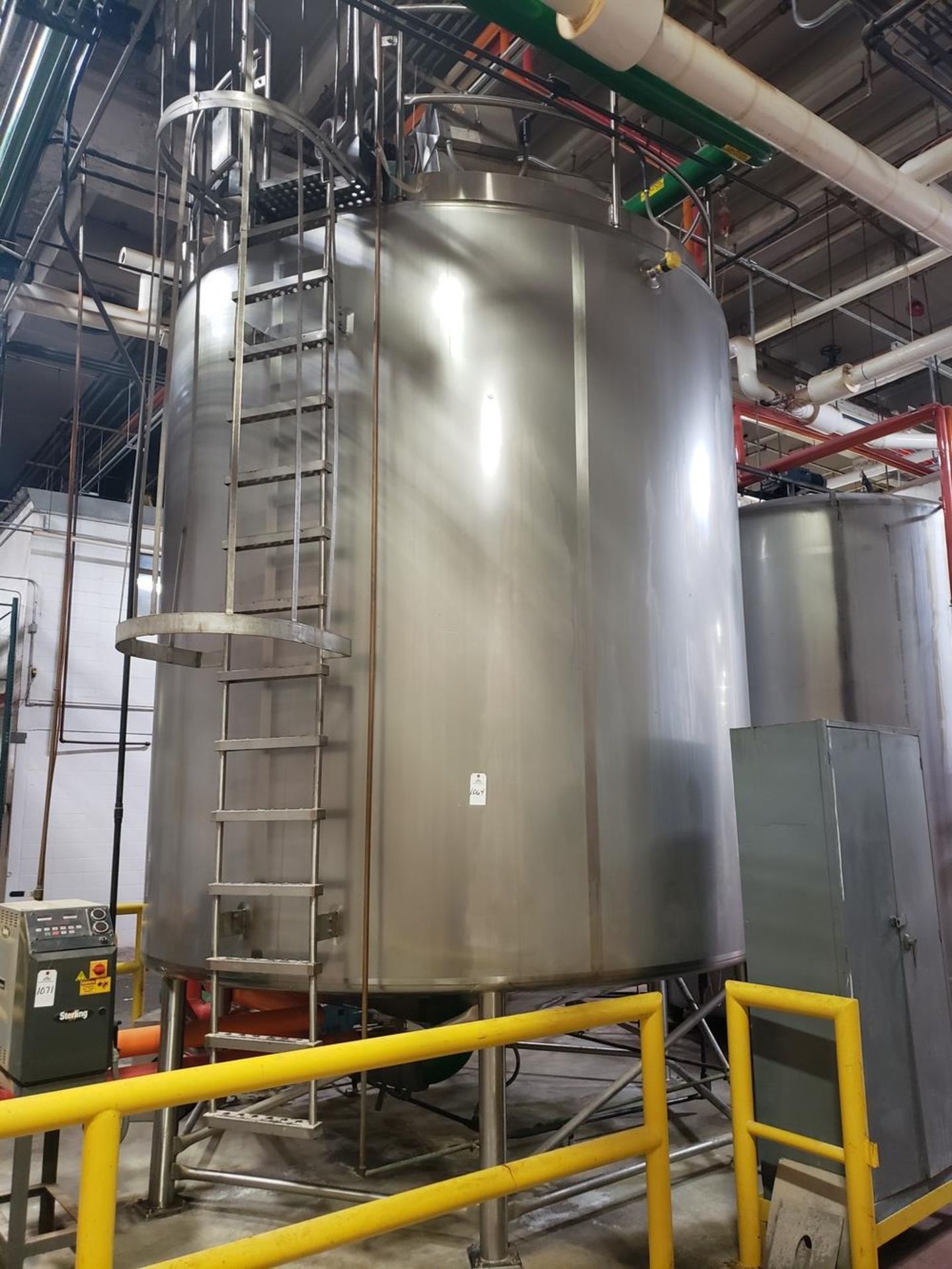 2012 Feldmeier 10,000 Gallon Jacketed Full Sweep Agitated Stainless Steel Mix Tank | Rig Fee $5500