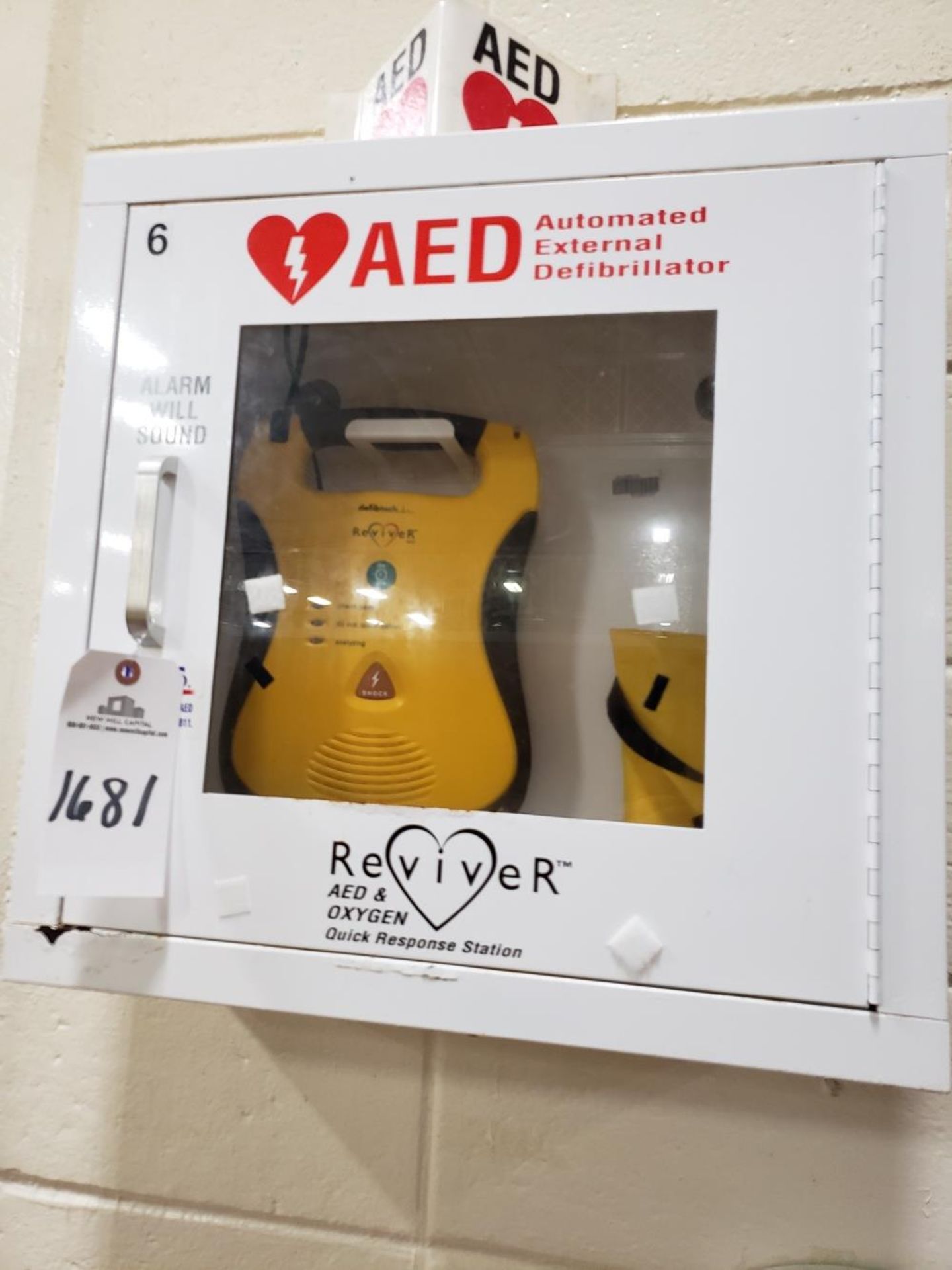 Reviver Automated External Defibrillator | Rig Fee $75