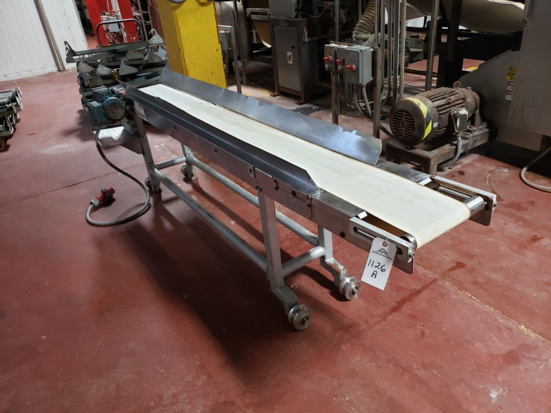 Conveyor Section, 9" x 8' | Rig Fee $50