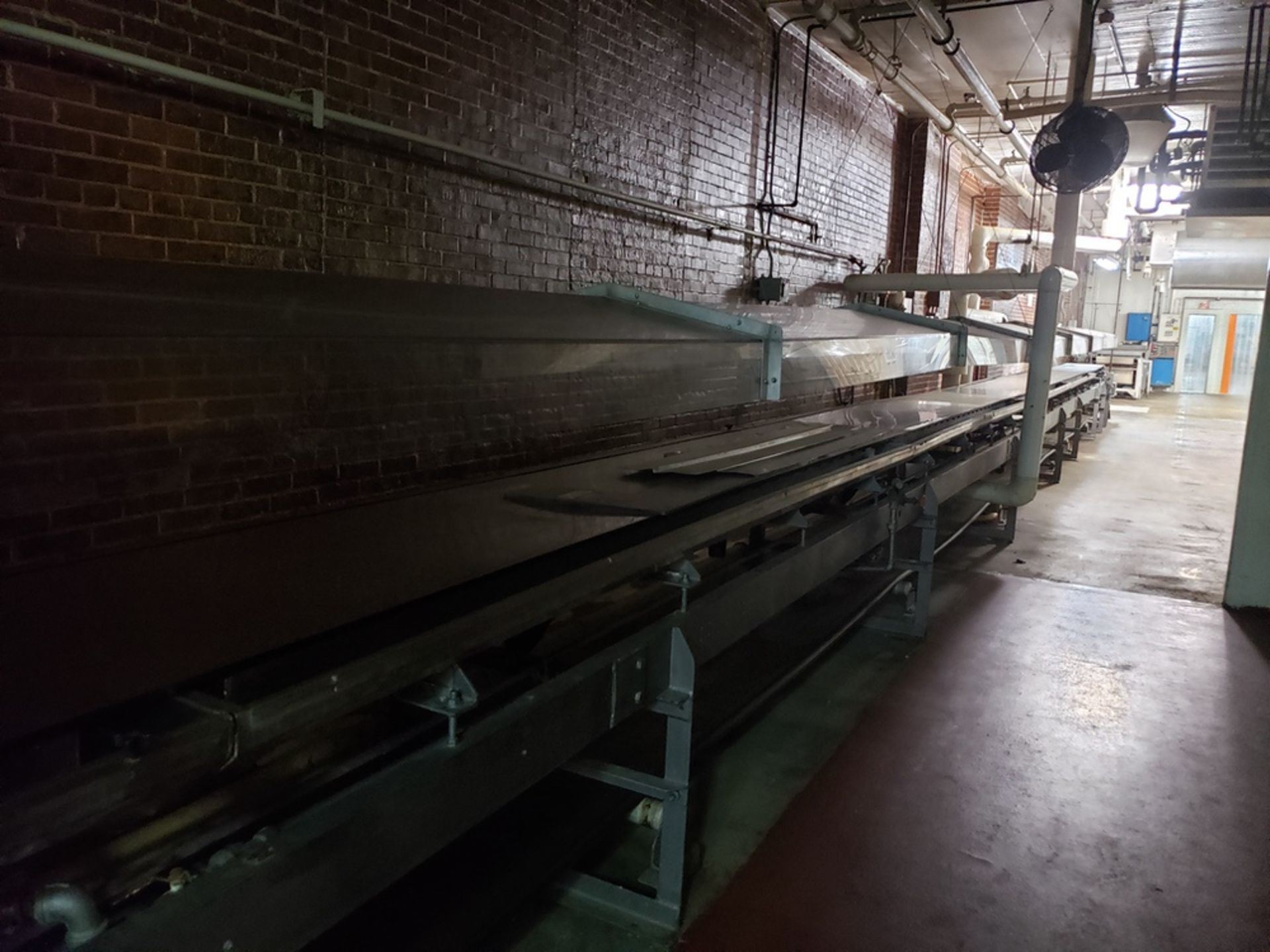 24" X 98' Solid Steel Conveyor Section, W/ Sheeter, Guage Roller & Caramel Extruder | Rig Fee $7500 - Image 6 of 7