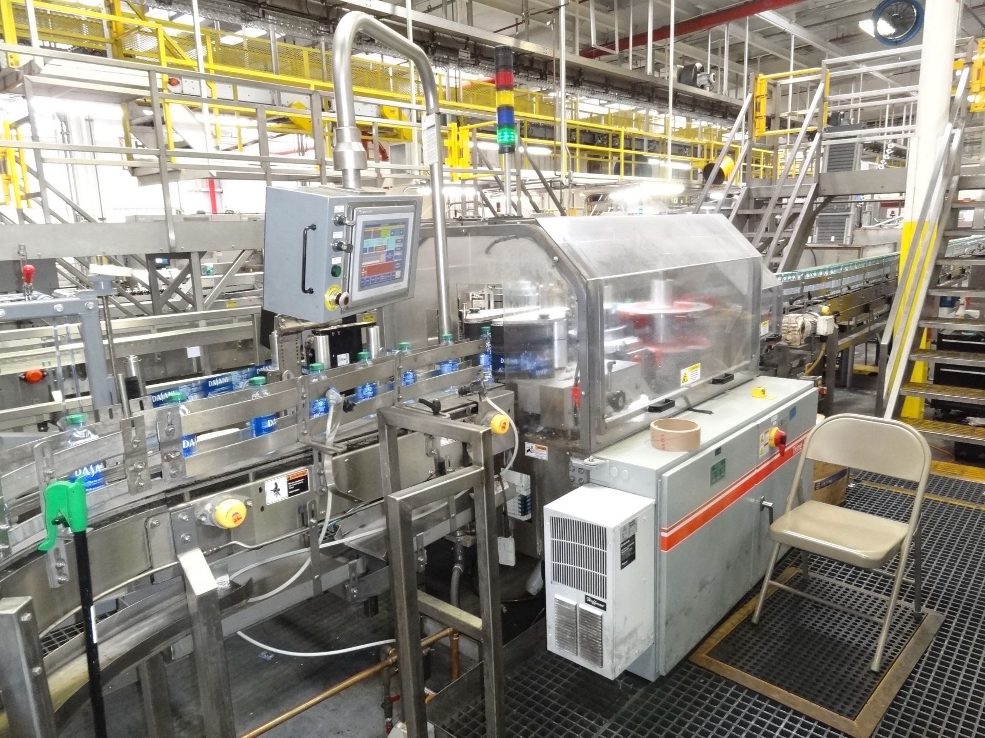 2019 Trine Model 4650 Roll Feed Labeler, Allen-Bradley Controls Including Panelvie | Rig Fee: $850 - Image 9 of 10