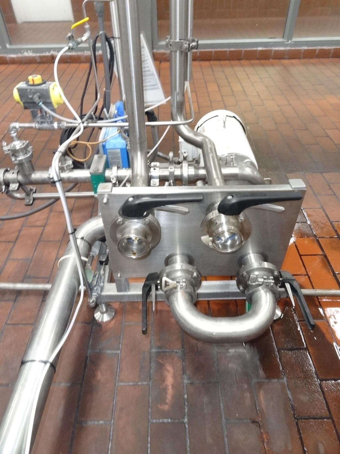 Osmonics Ozone Pump Skid, SPX 10 HP Centrifugal Pump on Stainless Steel Frame, Flo | Rig Fee: $300 - Image 2 of 4