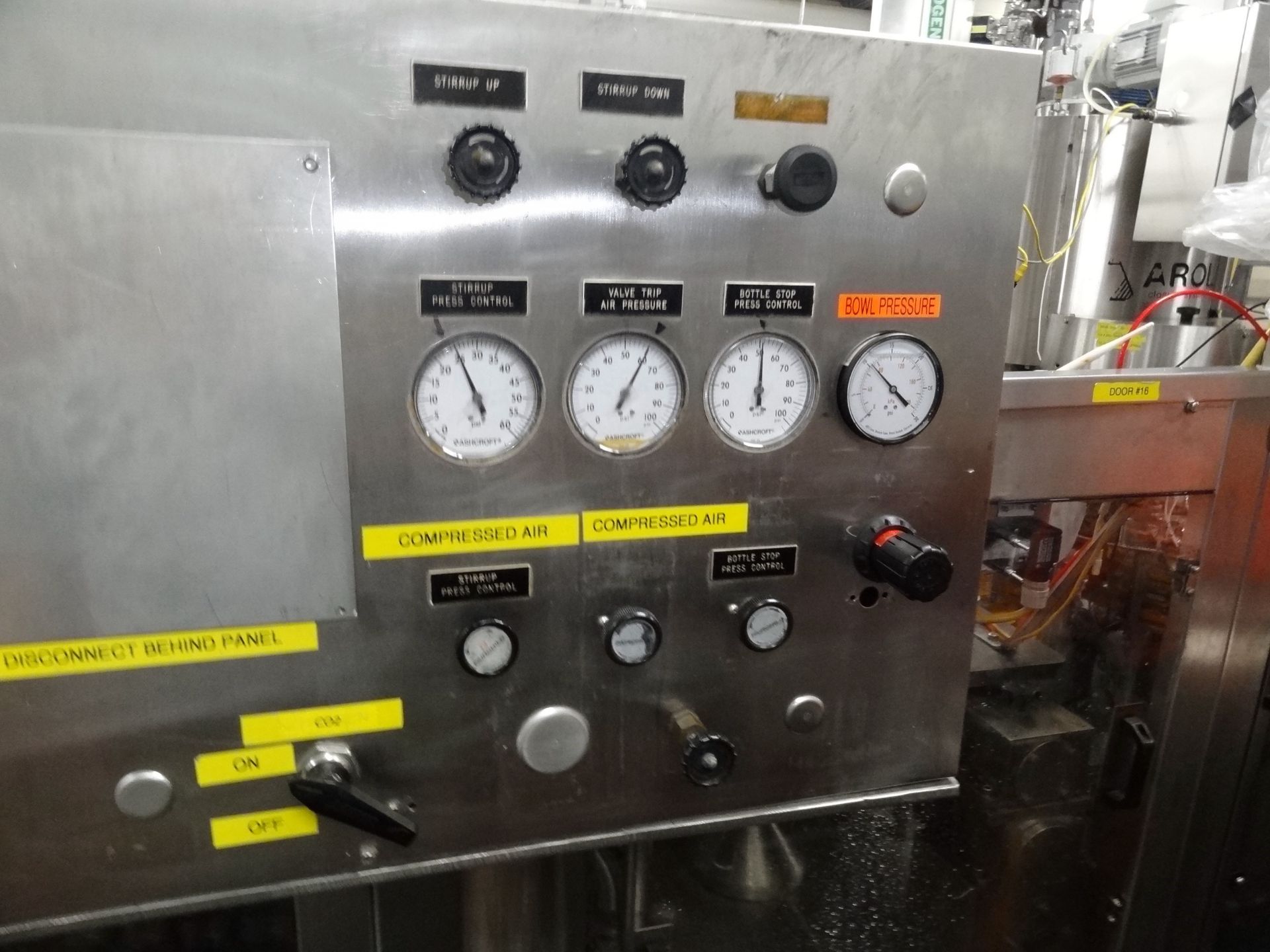 H&K 90/18 90-Valve Sparkling & Still Beverage Filler with Arol 18-Head Rotary Capp | Rig Fee: $8300 - Image 12 of 13