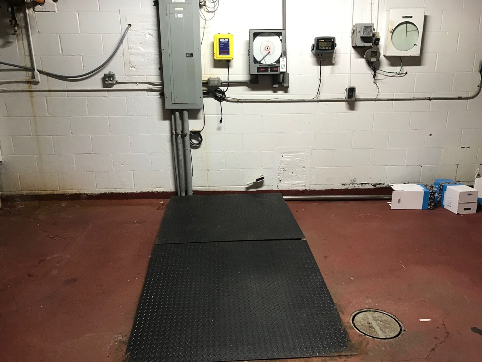 Ohaus 3000 Series Scale, 4ft x 4ft Platform with Ramp | Rig Fee $250