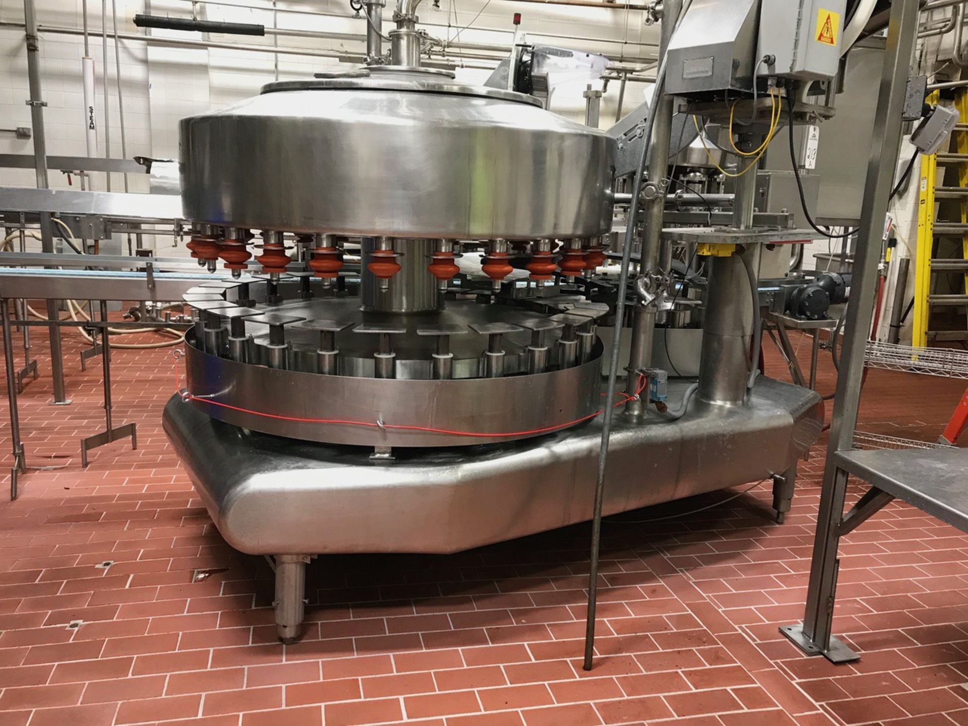 Federal Model 266L LH Stainless Steel Rotary Jug Filler, 6-Head Capper, Previously R | Rig Fee $3250