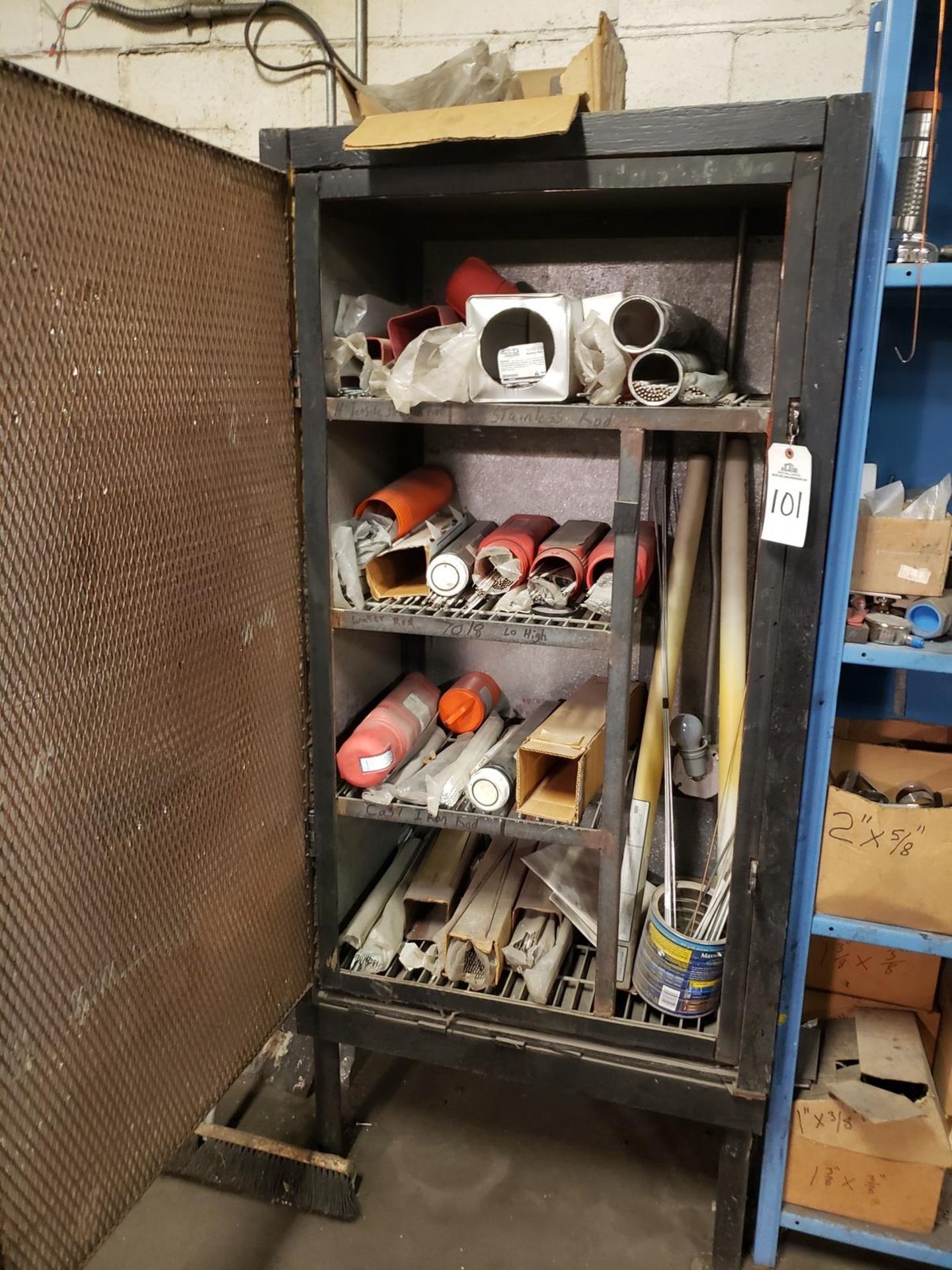 Welding Supply Cabinet W/Contents | Rig Fee $185