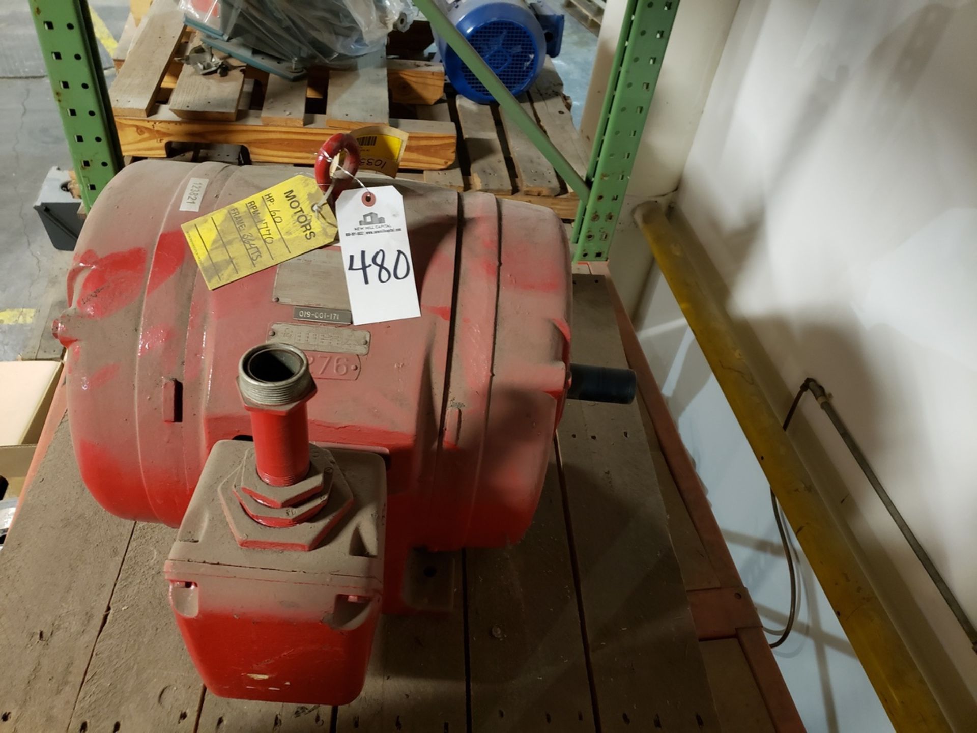 GE Motor, 60 HP, 364TS Frame | Rig Fee $125