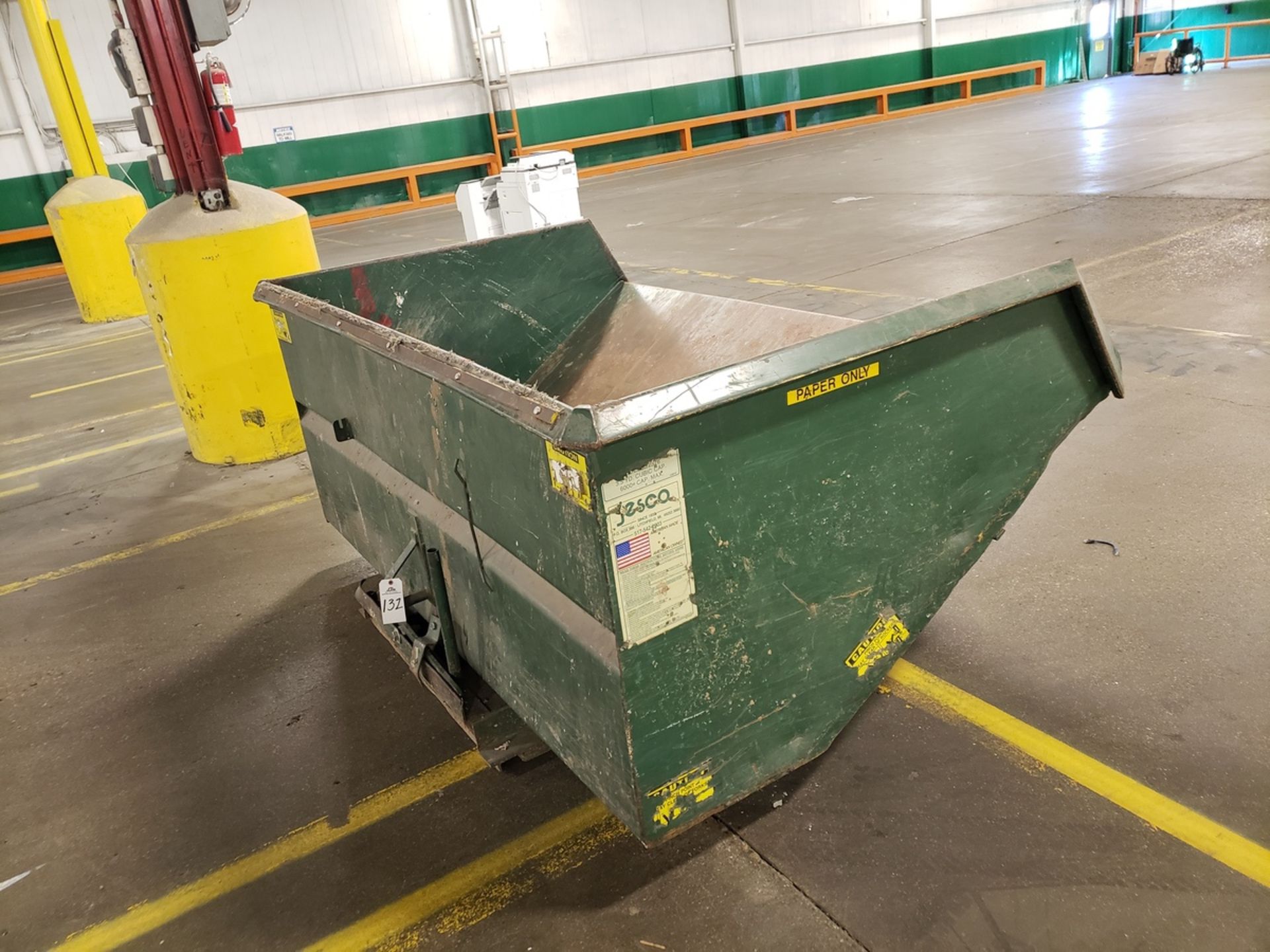 Forklift Dump Hopper | Rig Fee $125