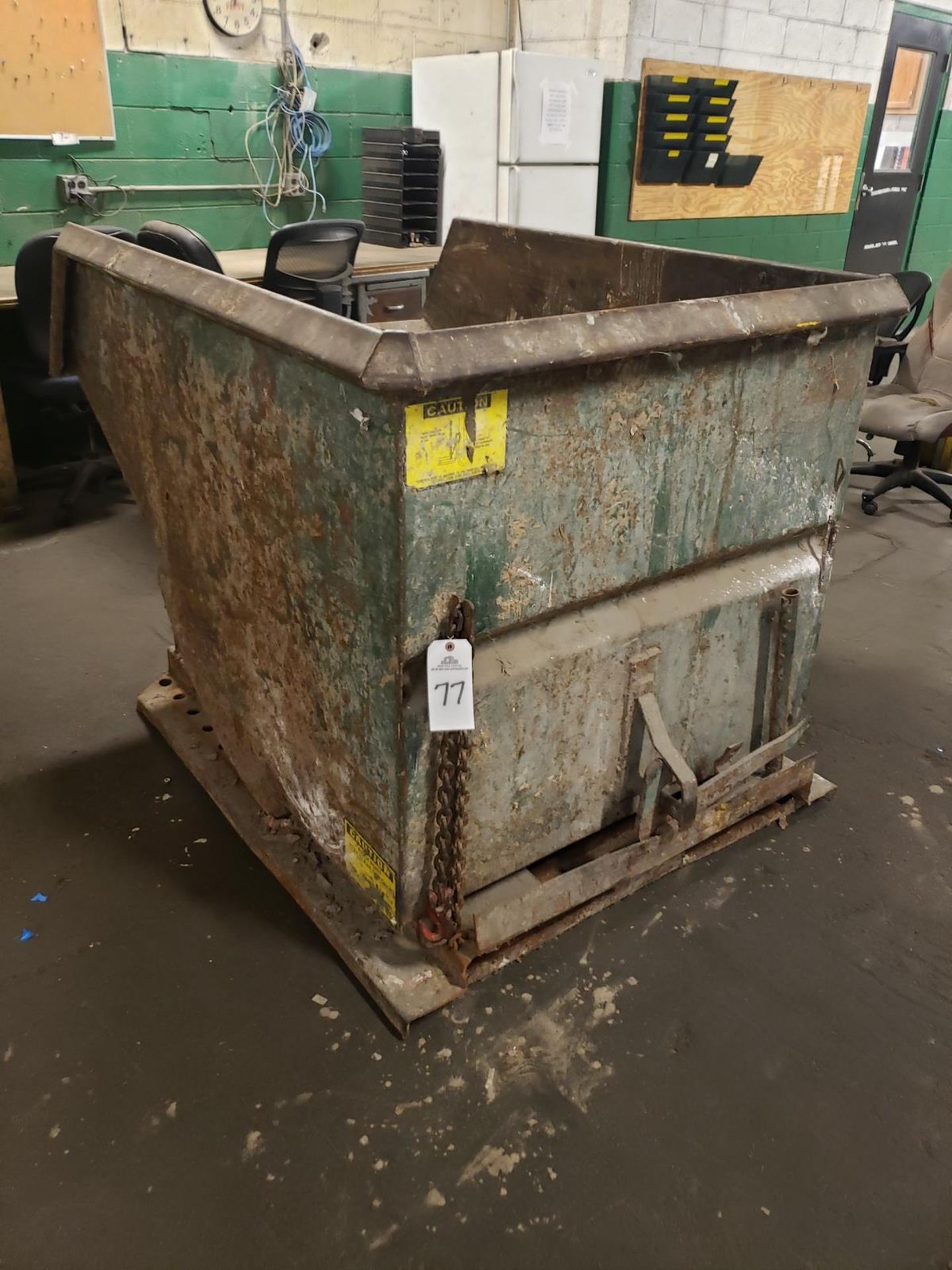 Forklift Dump Hopper | Rig Fee $125