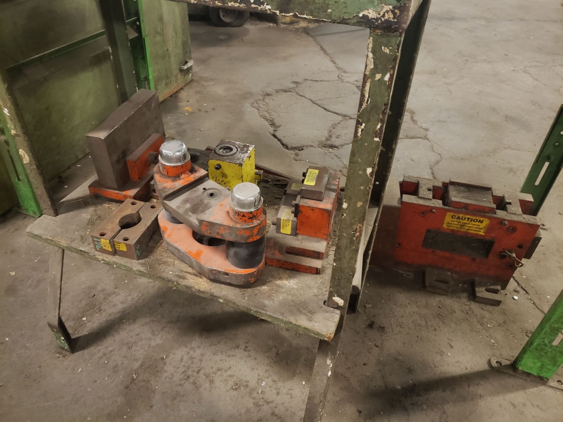 Piranha Ironworker, M# P50, S/N P50 6276, W/ Tooling | Rig Fee $310 - Image 5 of 6