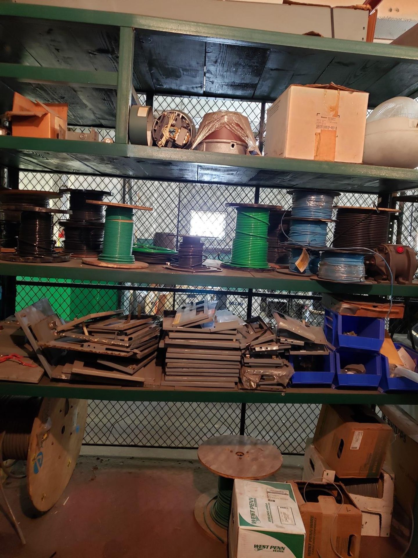 Contents of Spare Parts Storage Cage | Rig Fee $7500 - Image 2 of 20