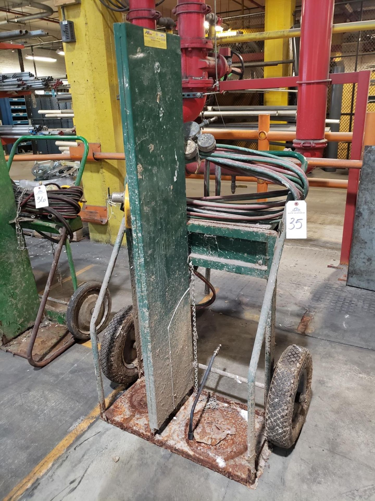 Oxy Acetylene Torch W/Cart | Rig Fee $50