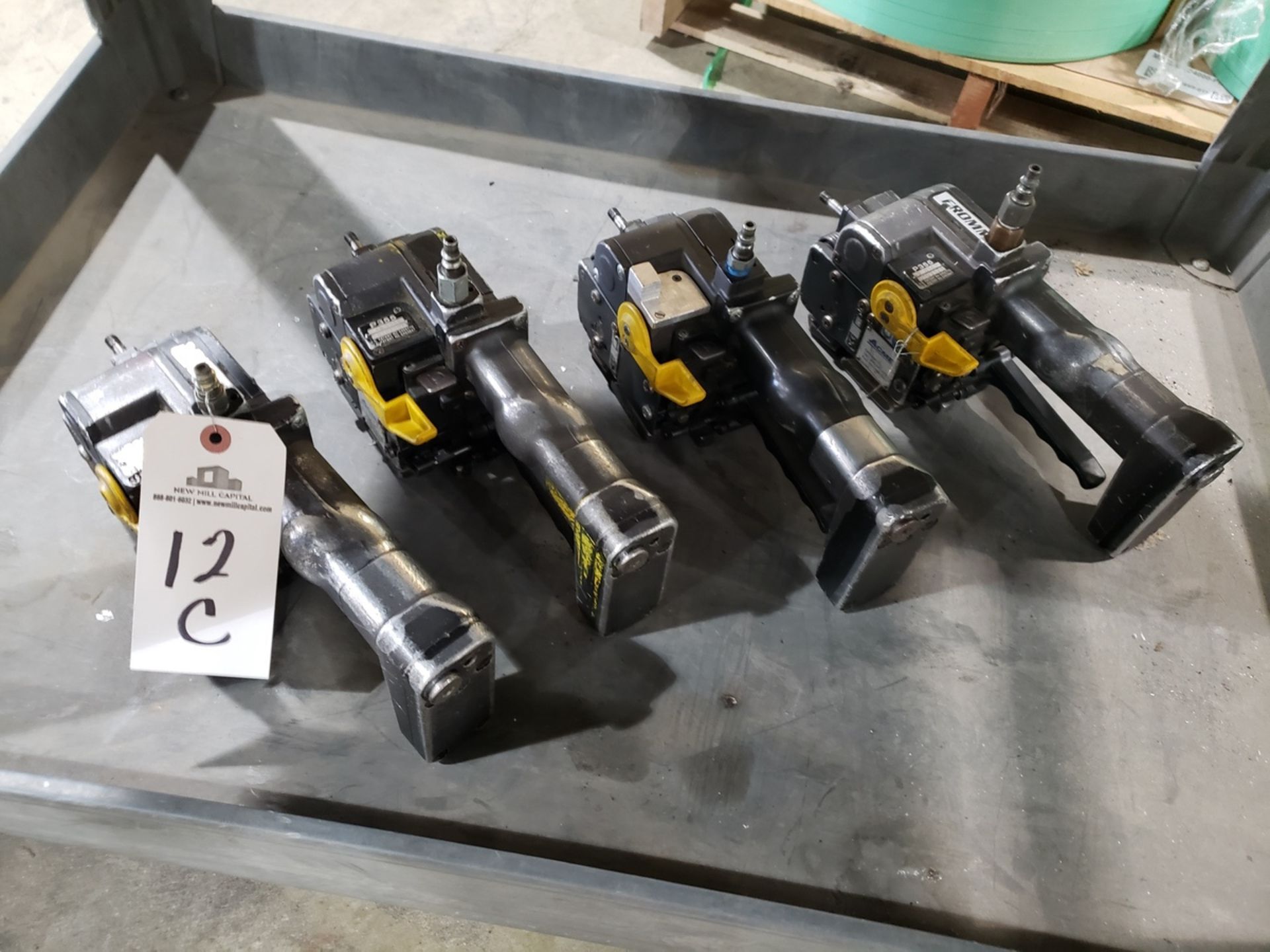 Lot of (4) Pneumatic Strapping Tools | Rig Fee $50