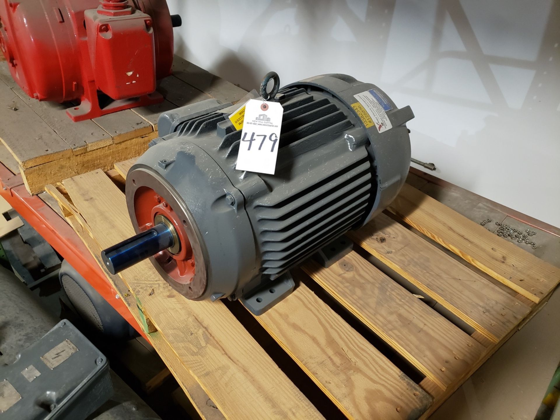 Baldor 50 HP Electric Motor | Rig Fee $125