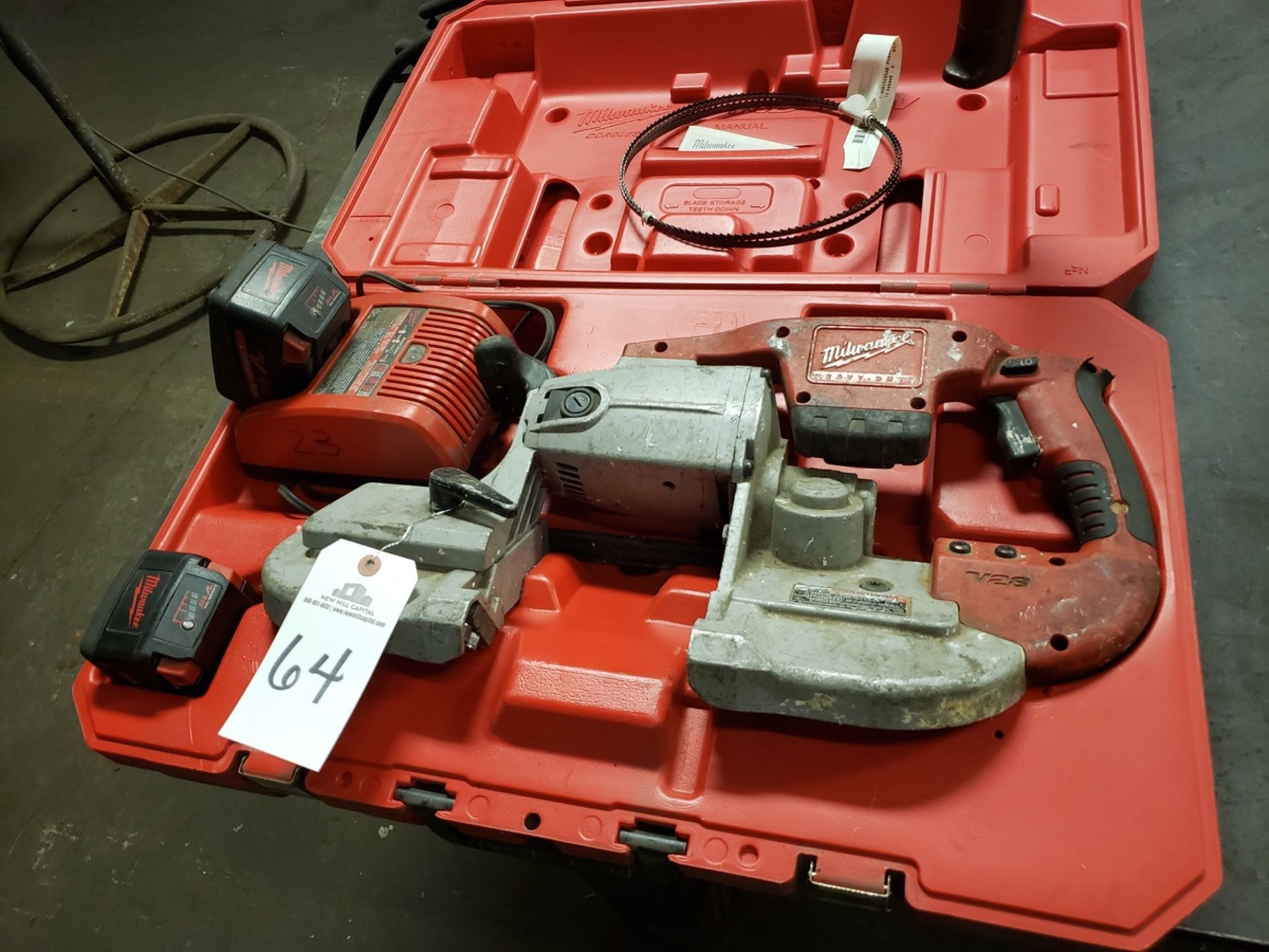 Milwaukee Portable Band Saw | Rig Fee $50