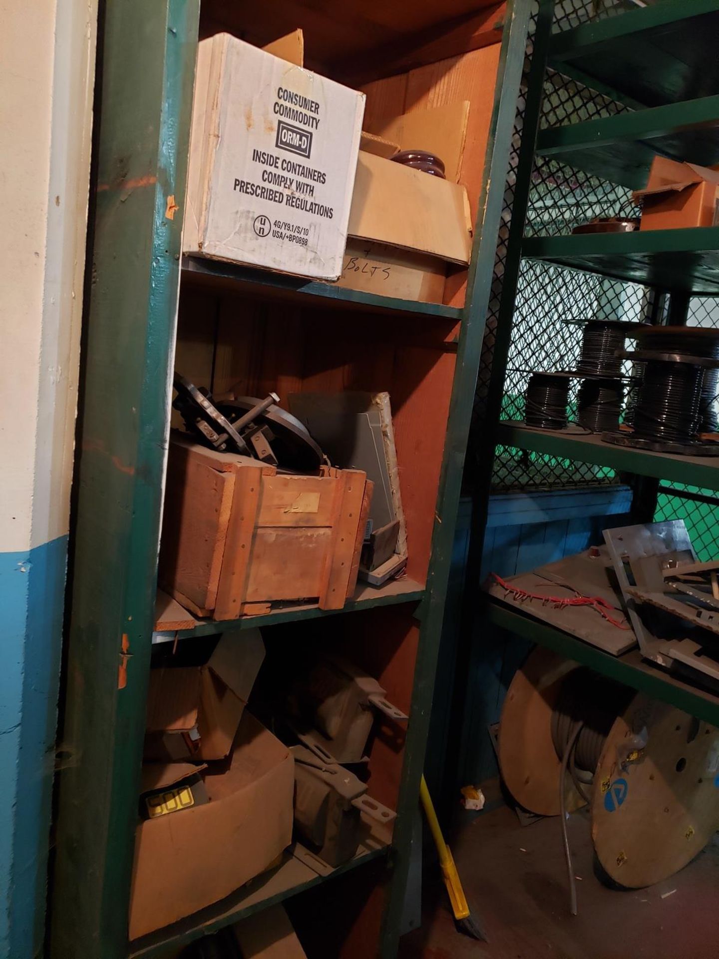 Contents of Spare Parts Storage Cage | Rig Fee $7500 - Image 3 of 20