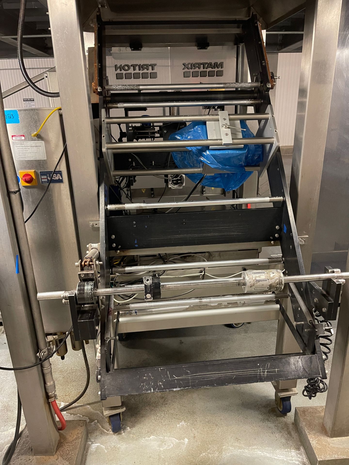 Matrix Triton 3348 Vertical Form-Fill-Seal Packaging Machine, S/N SB08193 | Rig Fee $750 - Image 6 of 10