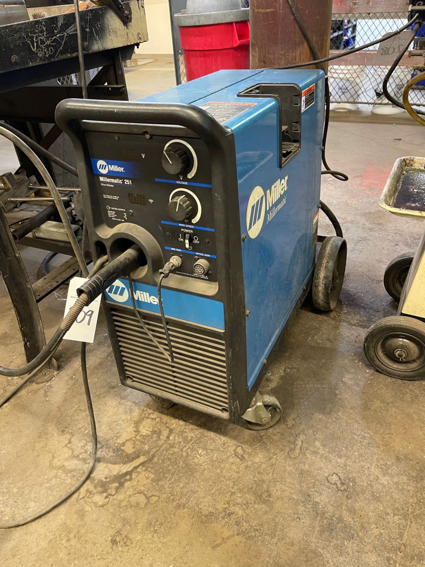 Miller Electric Millermatic 251 Wire Welder, S/N LE164439 | Rig Fee $50