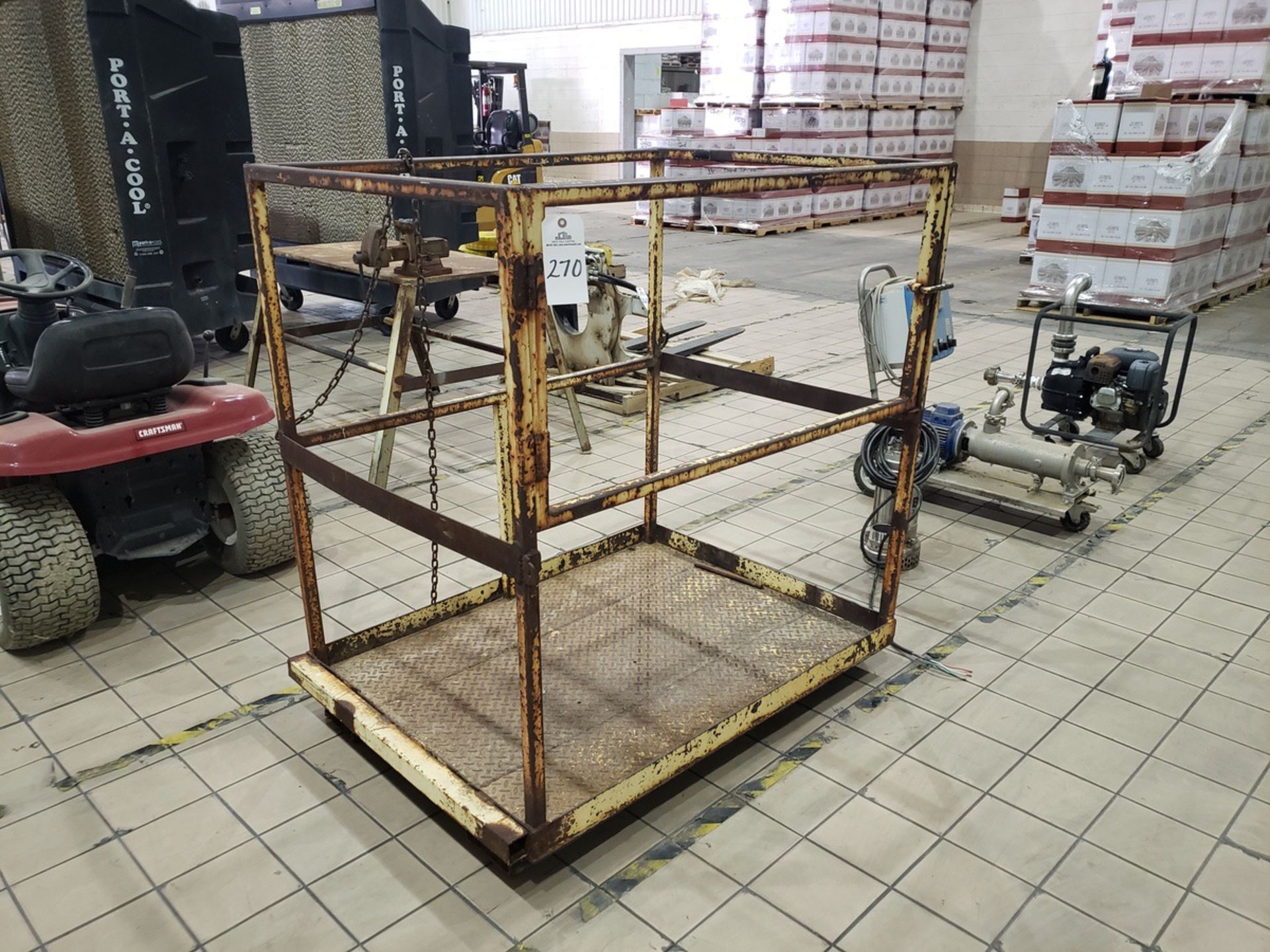 Forklift Safety Manlift Basket | Rig Fee $50