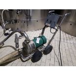 APV Portable Sanitary Transfer Pump, M# W70/30, 5 HP | Rig Fee $25