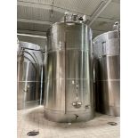 CSC 9,000 Gallon 316 Stainless Steel Dimple Band Jacket Holding Tank, 9' 6" O.D X 1 | Rig Fee $3500