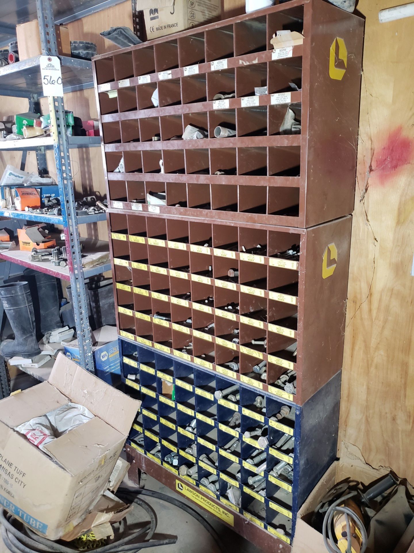 Contents of Vineyard Mechanic Shop Spare Parts Room | Rig Fee $500 - Image 2 of 6