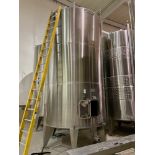 CSC 7,000 Gallon 316 Stainless Steel Holding Tank, 8' 8" O.D X 19' O.A.H., Mounted | Rig Fee $3000