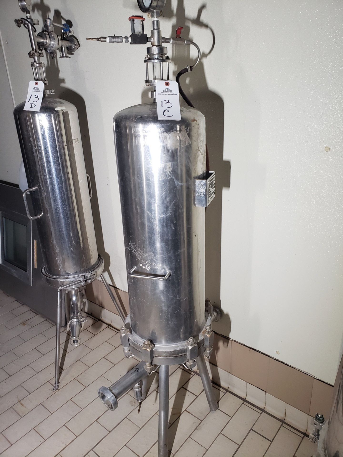 Sartorius Stainless Steel Canister Filter | Rig Fee $50