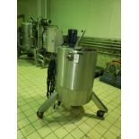 500 Litre Stainless Steel Portable Mixing Tank | Rig Fee $25