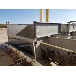 Mercier-Sanchez Stainless Steel Bulk Receiver Hopper, W/ 18" X 22' Auger Feed Conve | Rig Fee $2500