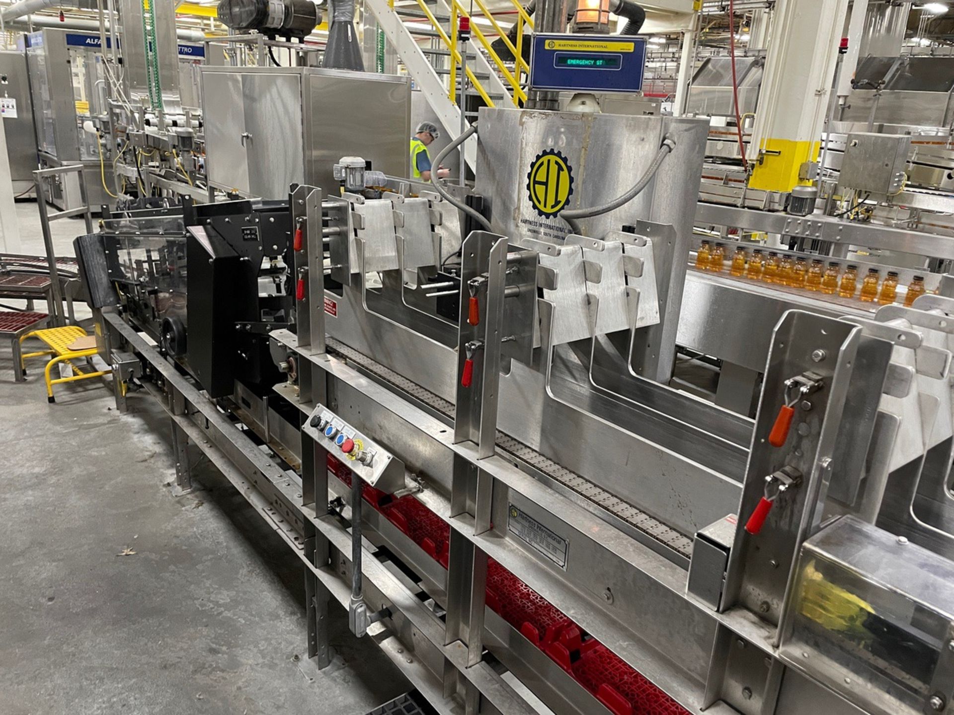 Hartness Model 2600 Case Packer, Setup for 0.5L 6-Packs, S/N: 26-206 | Rig Fee $1250