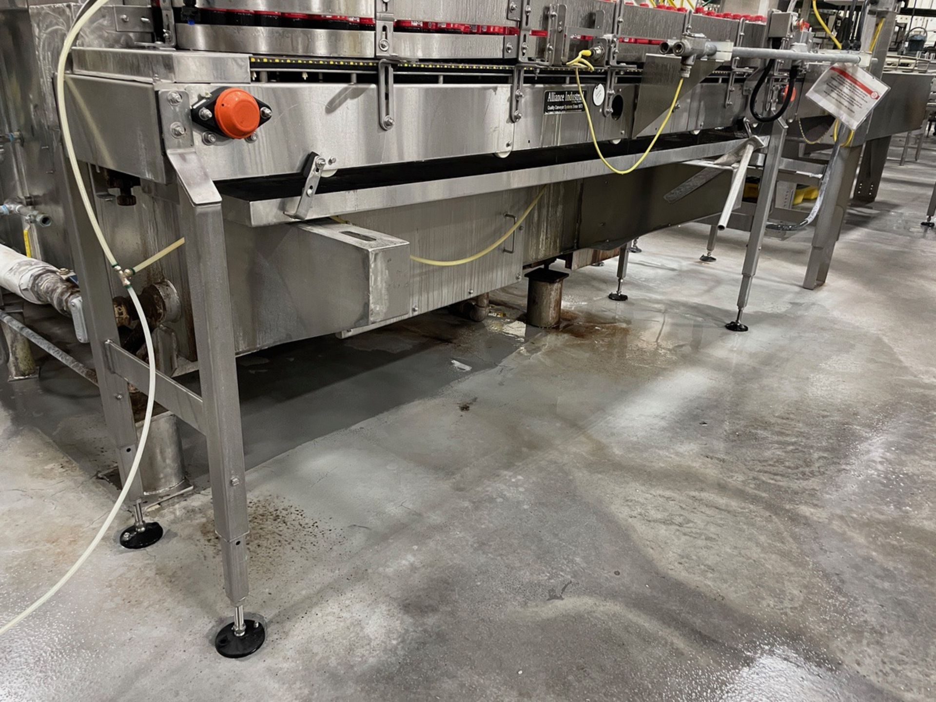 Alliance Industrial Stainless Steel Conveyor, Approx 13ft OAL x 21in W Belt | Rig Fee $400 - Image 2 of 2