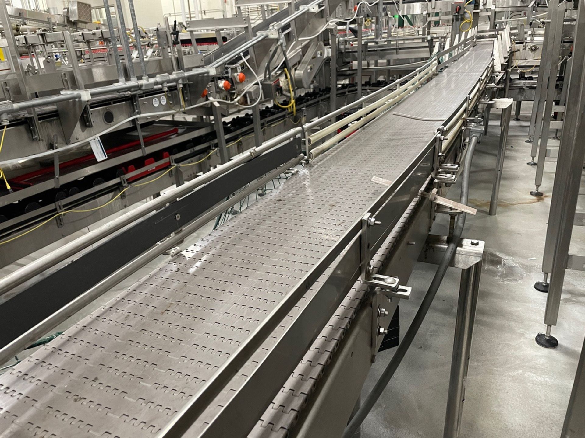 Alliance Industrial Stainless Steel Conveyor, Approx 24ft OAL x 15in W Belt | Rig Fee $600