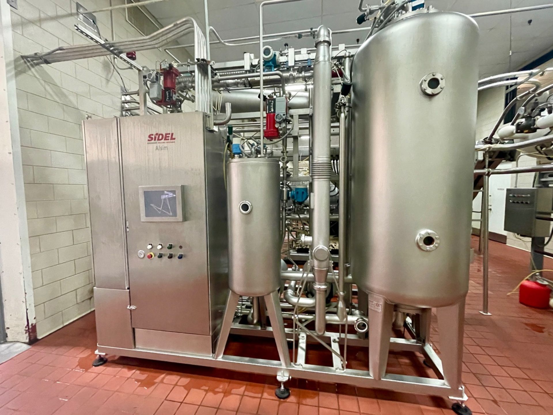 Sidel Alsim High Speed Continuous Softdrink Blending System - Model MAS MIX 30000L | Rig Fee $2000