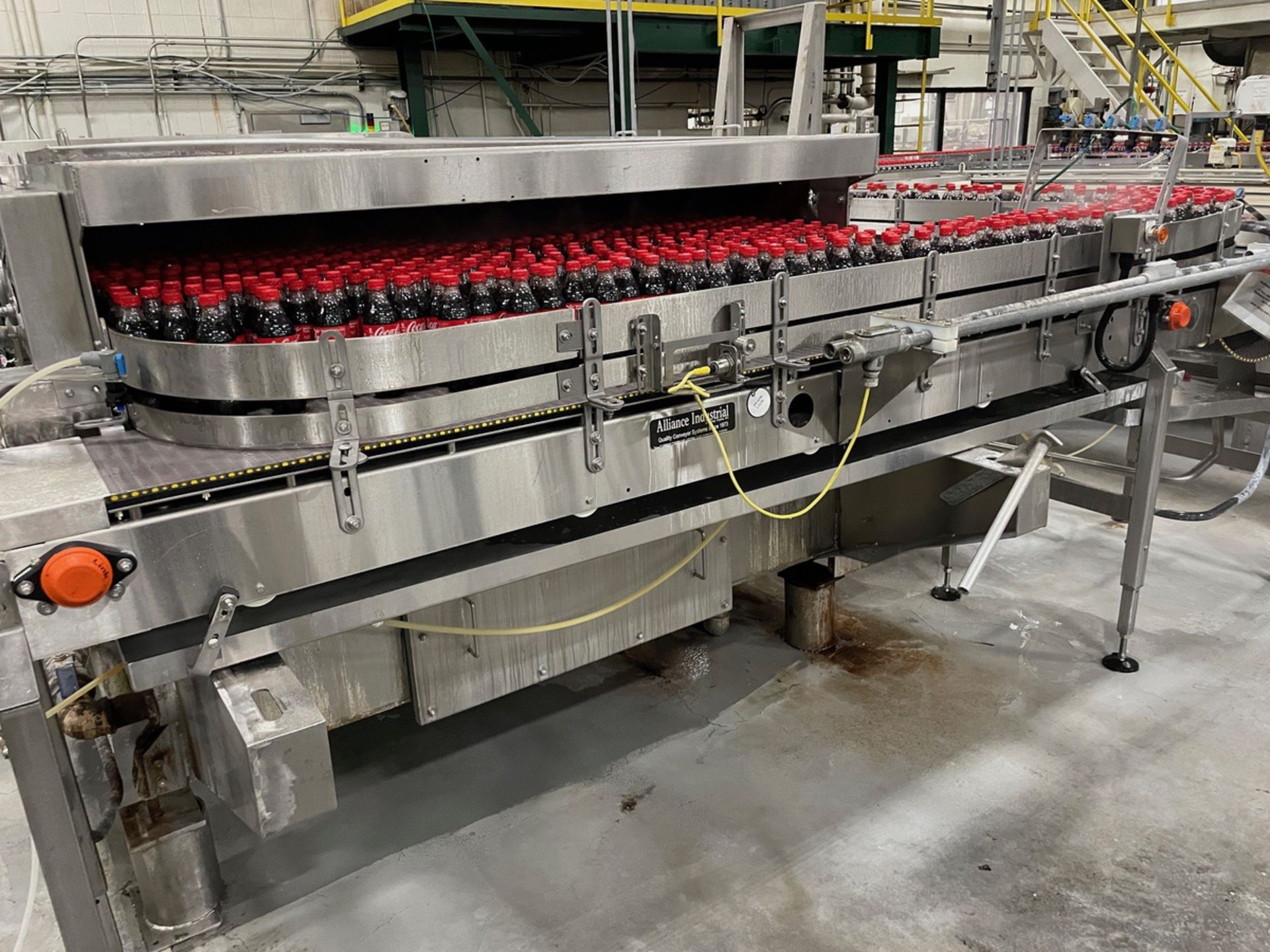Alliance Industrial Stainless Steel Conveyor, Approx 13ft OAL x 21in W Belt | Rig Fee $400