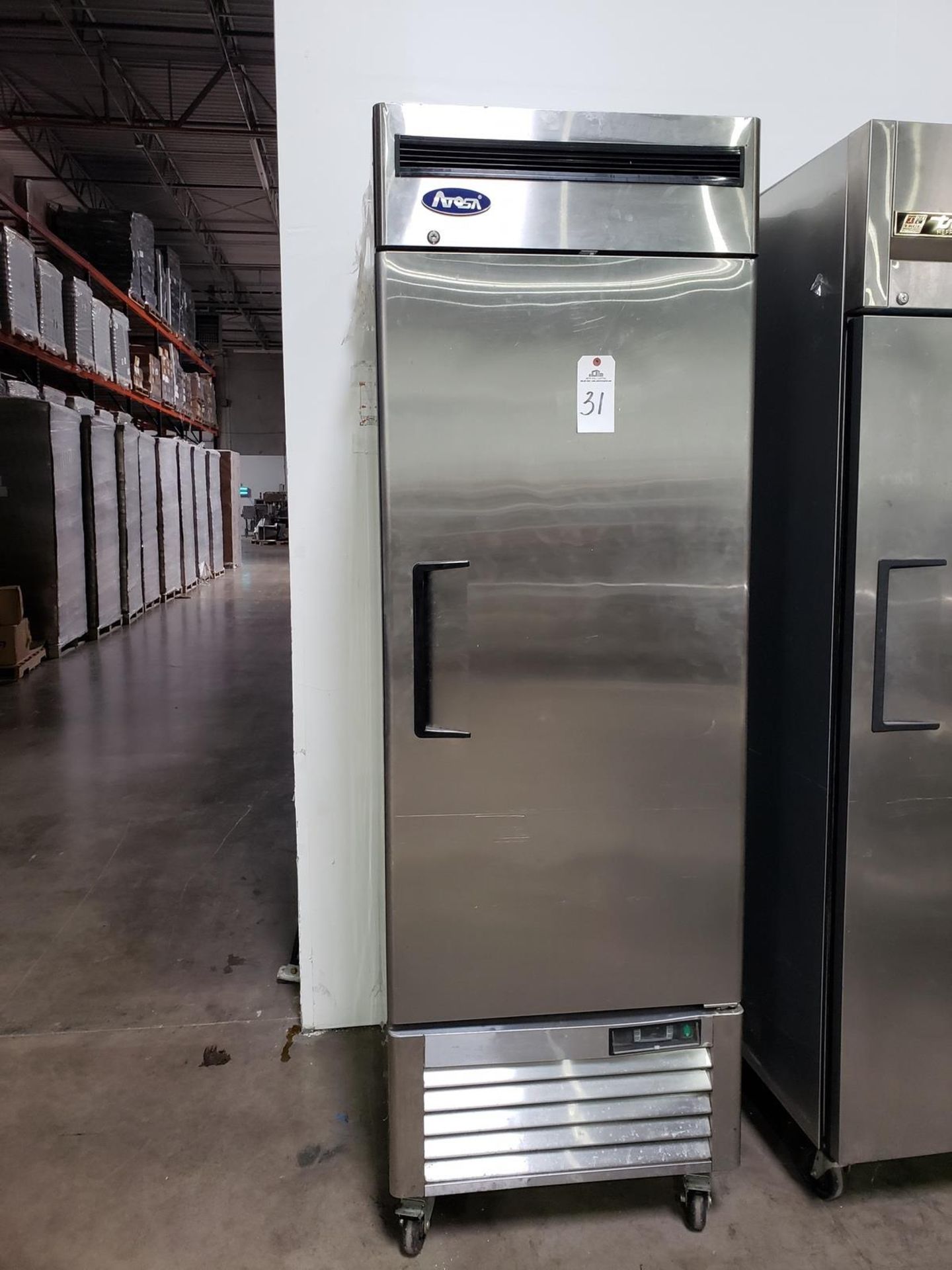 Atosa Stainless Steel Vertical Freezer, M# MBF8501C3R, S/N MBF8501GRAUS100318062600 | Rig Fee: $75