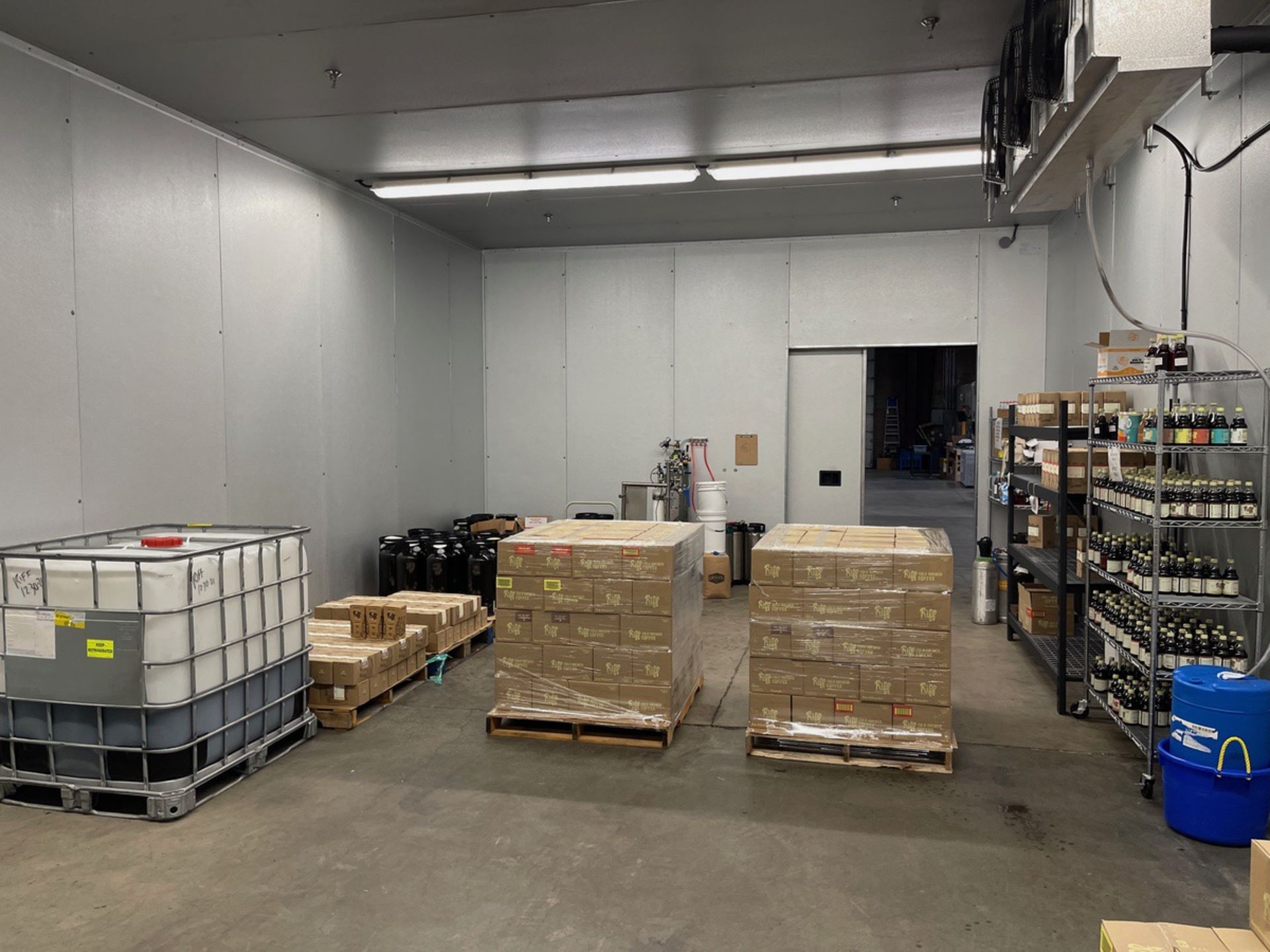 2018 Thermal Supply Cold Room with Glycol Chilled Fans, 20' x 35' x 12', LED Lights | Rig Fee $7780 - Bild 7 aus 7