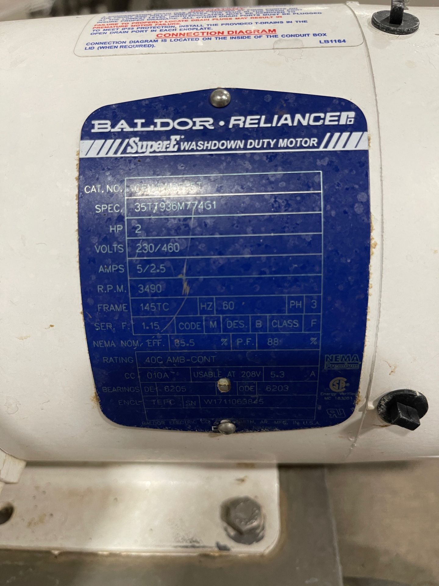 2HP Baldor CIP Wash Down Pump on Cart, ABB Controls | Rig Fee $50 - Bild 2 aus 4