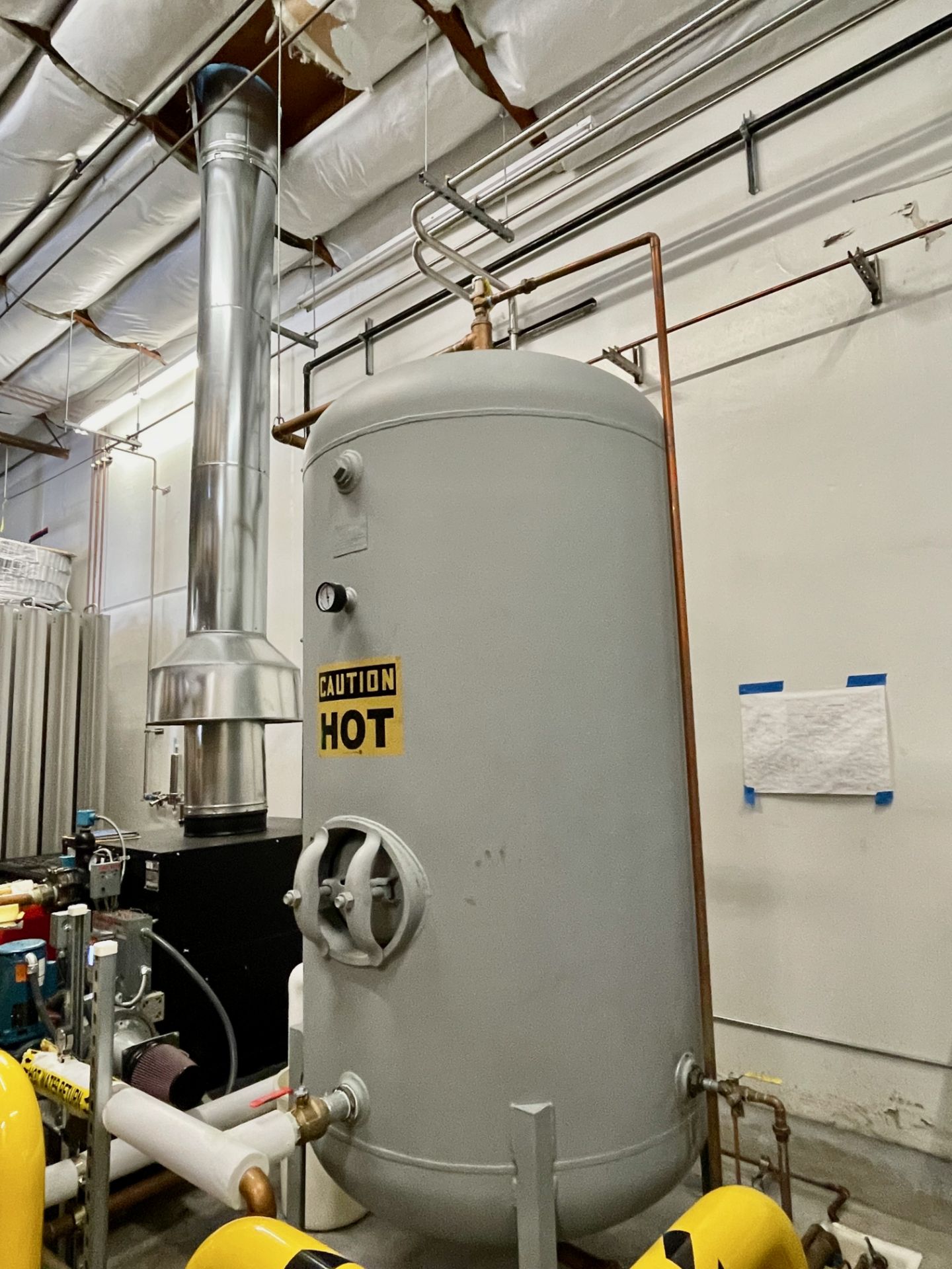 2021 Parker Industrial Model WH-1410L Indirect Nat Gas Fired Boiler / Hot Water Hea | Rig Fee: $2150 - Image 6 of 10