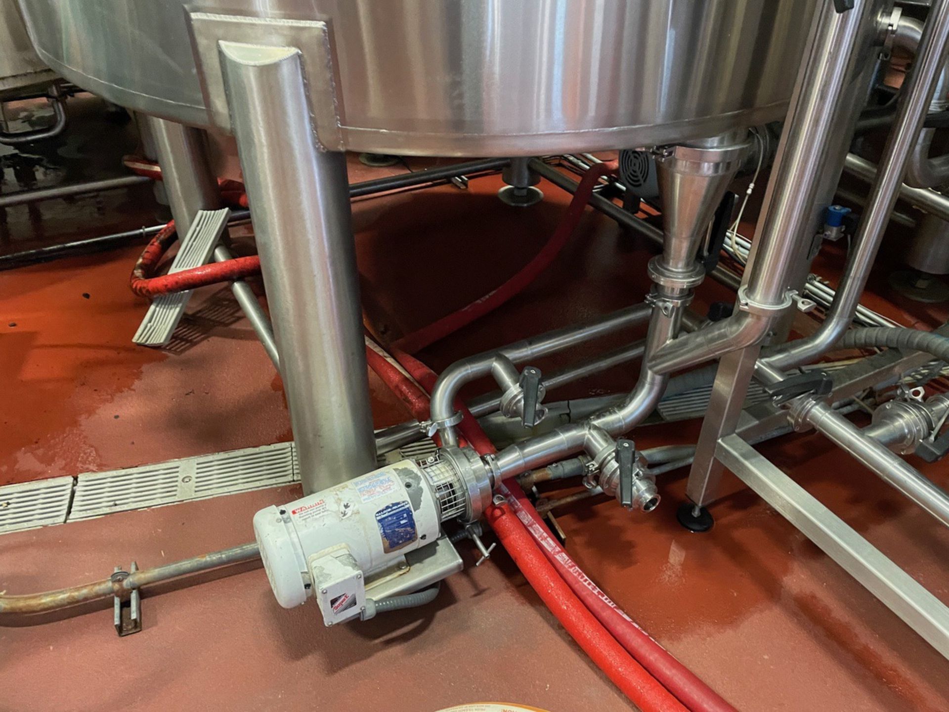 2015 Specific Mechanical 40 BBL 3-Vessel Brewhouse, Oversized Mash/Lauter Tun w/ Ra | Rig Fee $7000 - Image 9 of 21