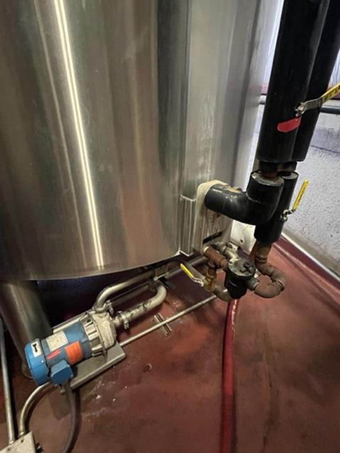 2015 Specfic Mechanical 120 BBL Hot Liquor Tank Including 5hp Sanitary Centrifugal | Rig Fee $2500 - Image 2 of 6