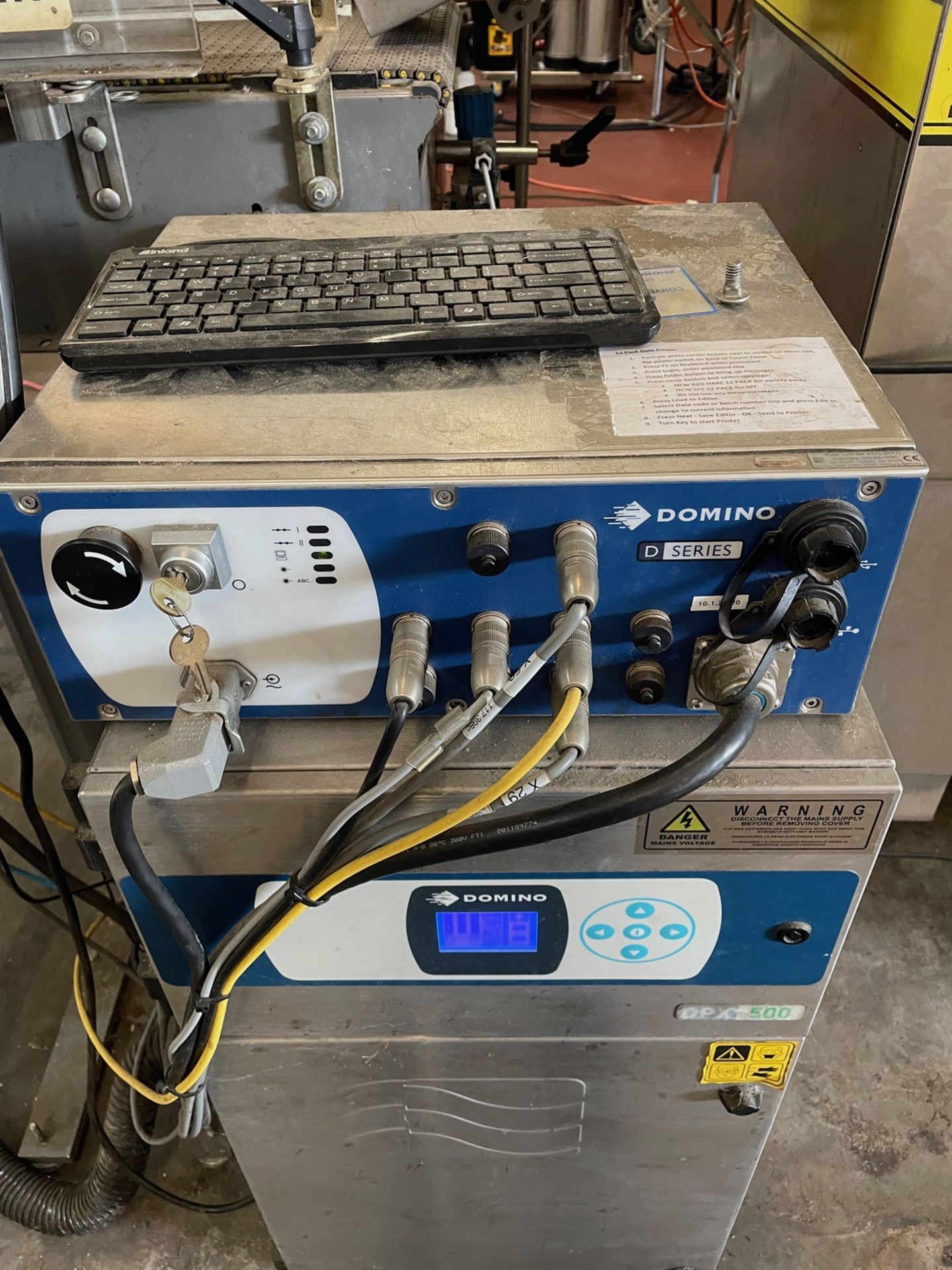 Domino Model D120i, Serial No. S160551MG1111L Laser Coder With Fume Extractor and 4 | Rig Fee $350 - Image 3 of 5