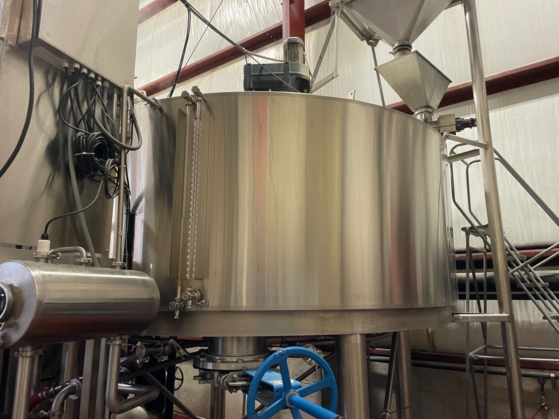 2015 Specific Mechanical 40 BBL 3-Vessel Brewhouse, Oversized Mash/Lauter Tun w/ Ra | Rig Fee $7000 - Image 5 of 21