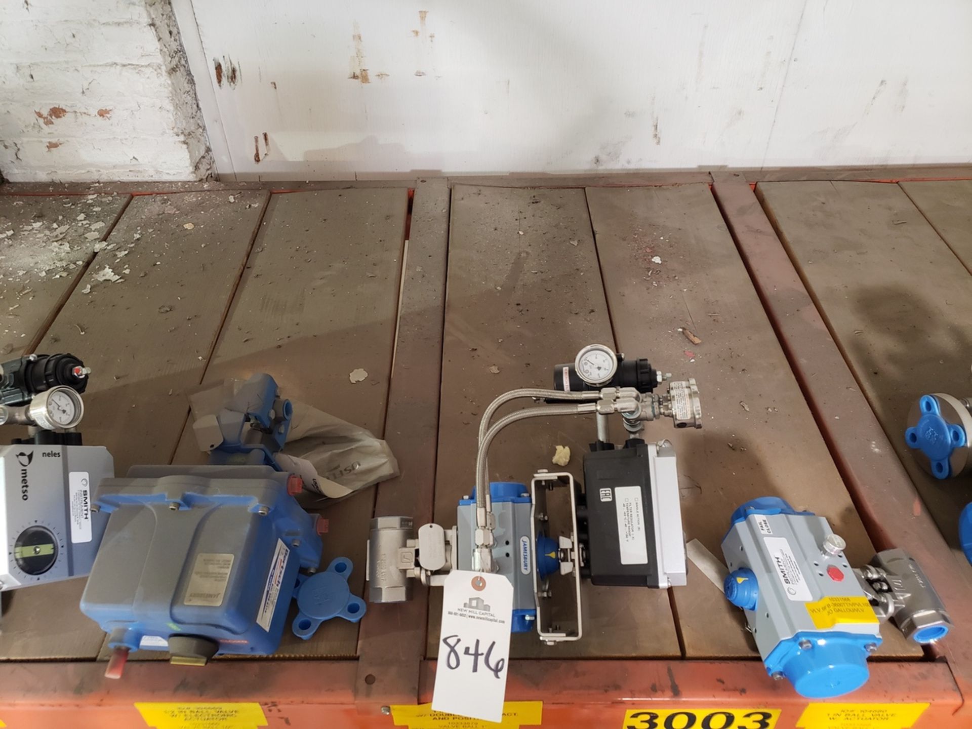 Contents of Pallet Rack Shelf, Spare Parts | Rig Fee $125