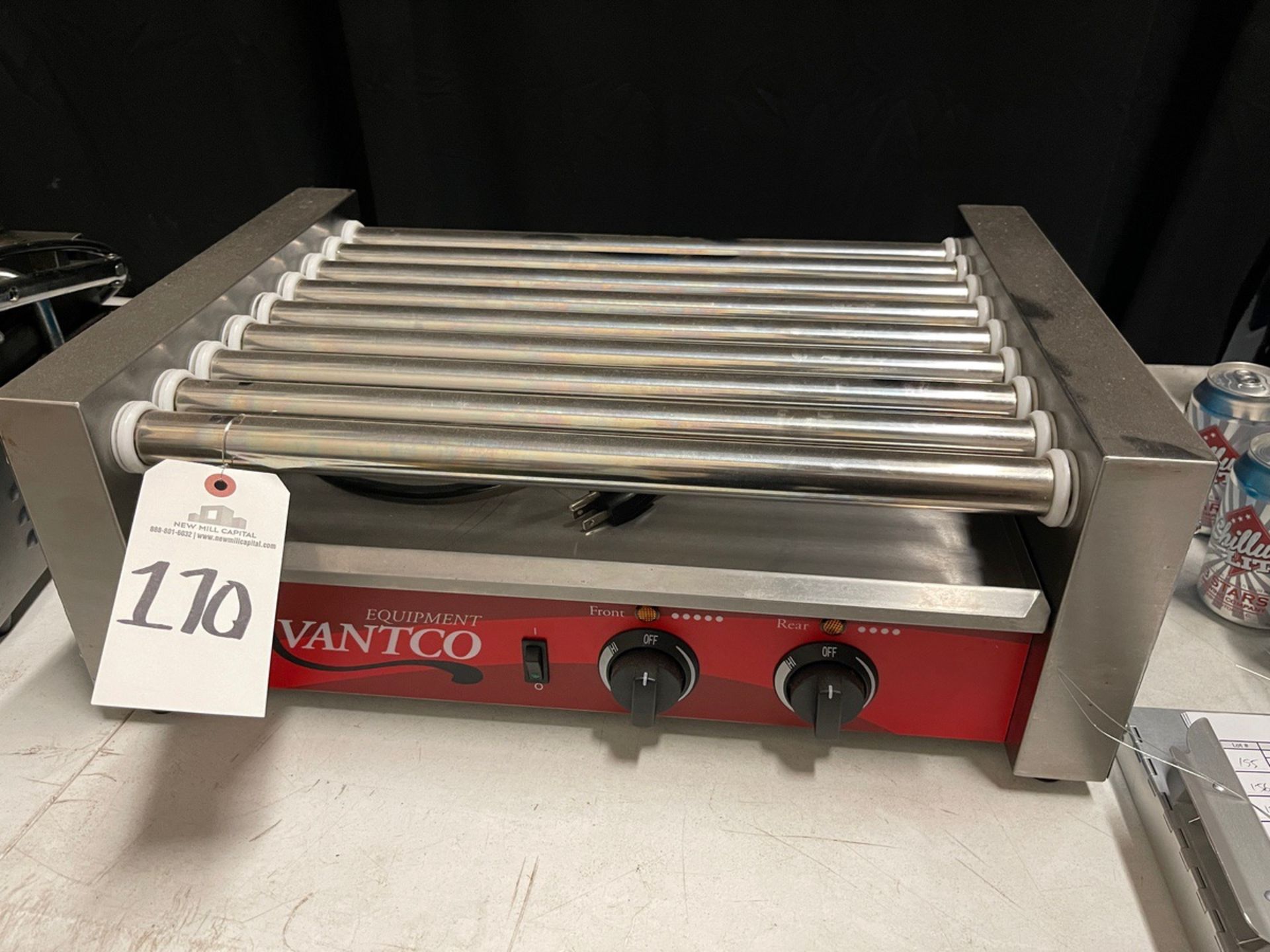 Avantco Hot Dog Roller Grill, S/N CK-181105R-266N | Rig Fee $10
