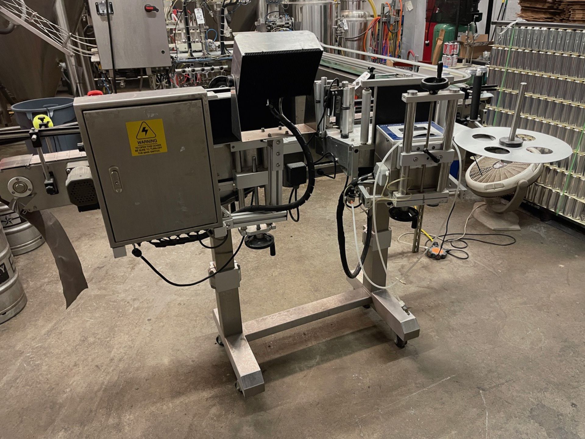 2015 Pack Leader PL-501 Inline Labeler, 66 cpm, Videojet DataFlex 6320 Thermal Tran | Rig Fee $350 - Image 4 of 4