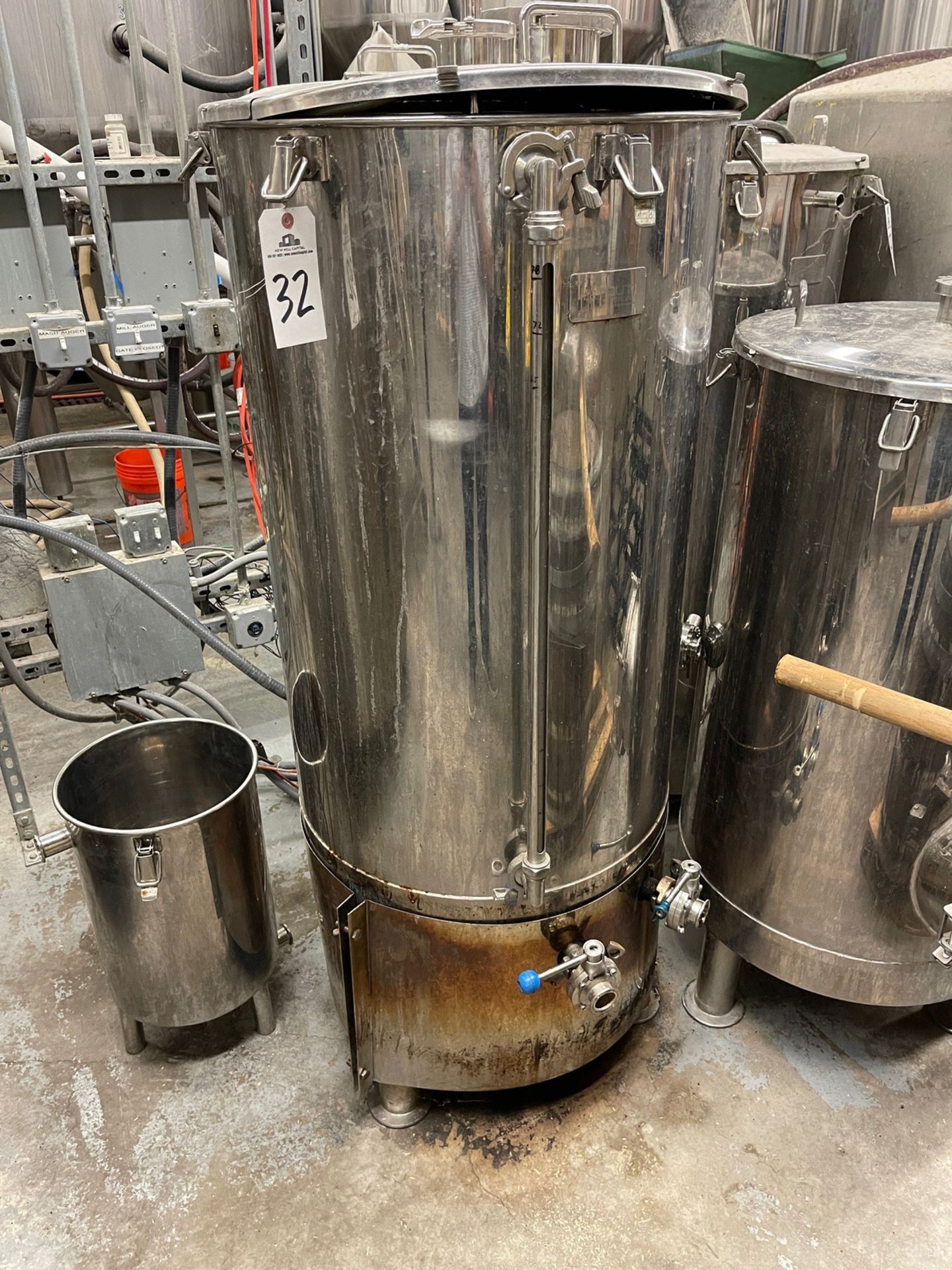 Stout Pilot System Kettle, Approx. 3 BBL | Rig Fee $250