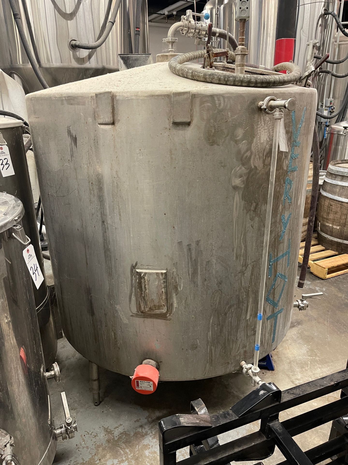 20 BBL Auxiliary Hot Liquor Tank | Rig Fee $1000 - Image 3 of 3