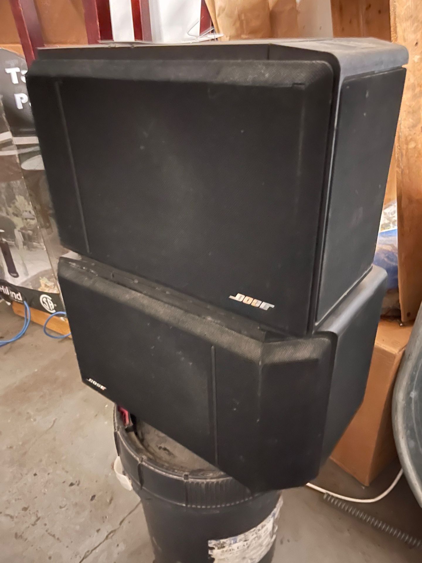 Pair of Bose Speakers, S/N 01170798252 0340B | Rig Fee $25